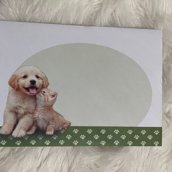 6 birthday card bundle cuddly puppy/kitten with matching print envelopes - Picture 4 of 13